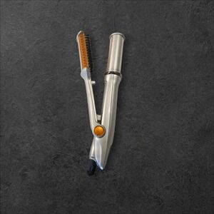 Instyler Rotating Hot Iron Hair Straightener 1.25" Silver IS1001 WORKS